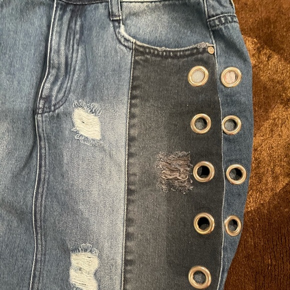 Miss guided denim skirt - Picture 2 of 4